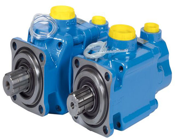 LKW-Hydraulik Konstantpumpe PAC-50-PA32 von Hydro-Leduc, blau, zwei