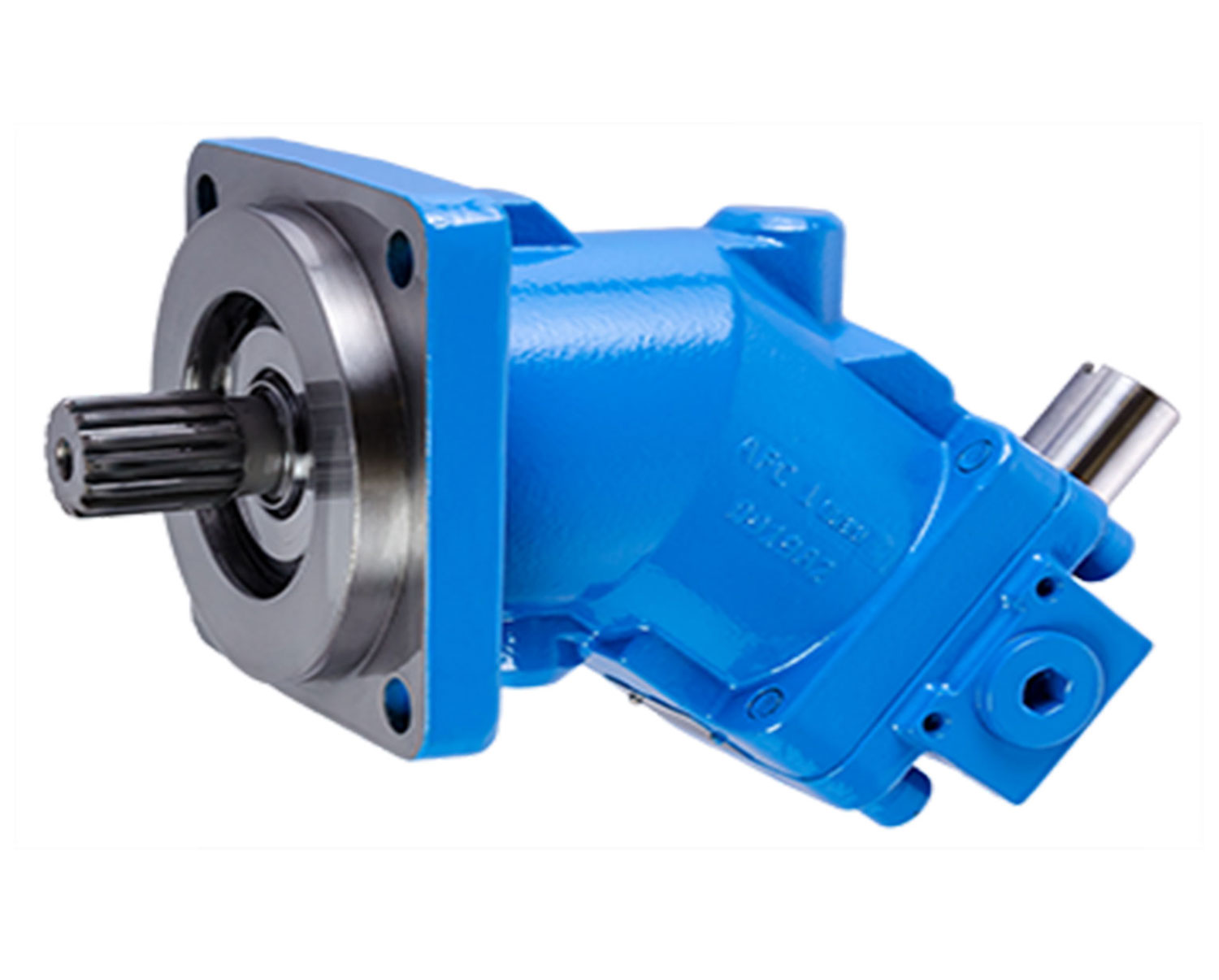 LKW-Hydraulik Motoren ohne Leckölanschlüsse Hydro-Leduc, blau