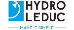 Logo von Hydro-Leduc, transparenter Hintergrund