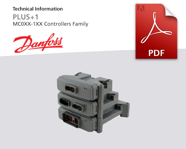 Controller Family von Danfoss, Baureihe PLUS 1 R-MC0XX-1XX, PDF-Dokument zum Download