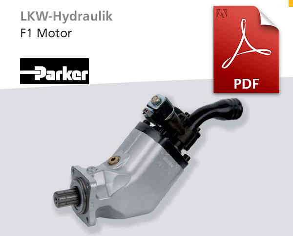 Parker F1 Motor, LKW-Hydraulik, Pdf-Datei zum Download