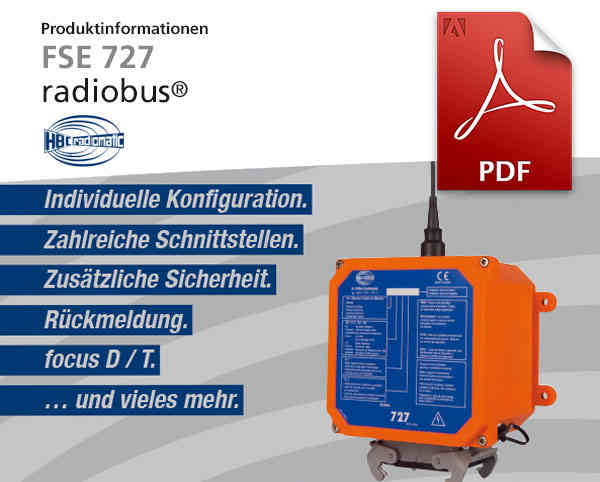HBC radiomatic FSE 727 radiobus , Katalog-Deckblatt