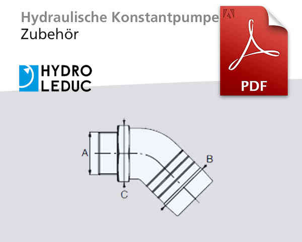 Ansaugstutzen LKW-Hydraulik Hydro-Leduc, Katalog-Deckblatt