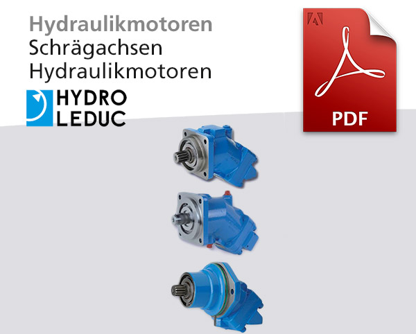 Hydraulikmotoren von Hydro-Leduc, Pdf-Dokument zum Download