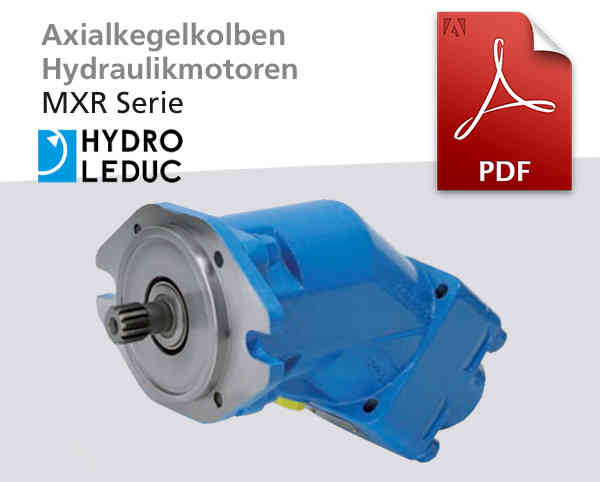 LKW-Hydraulik Motor Baureihe MXR Hydro-Leduc, Katalog-Deckblatt