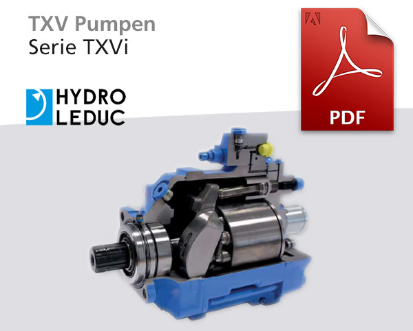 TXV Pumpen von Hydro-Leduc, Baureihe TXVi, Pdf-Dokument zum Download