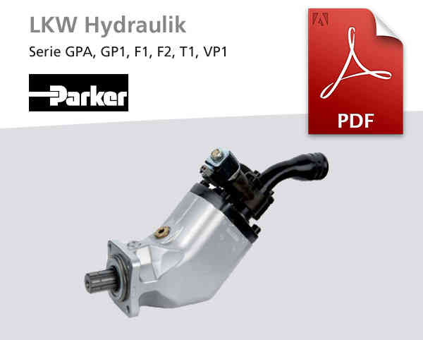 LKW-Hydraulik Parker, Katalog-Deckblatt
