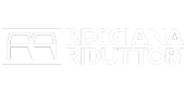 Reggiana Riduttori Logo weiße Schrift, Entwickler von Planetenuntersetzungsgetrieben