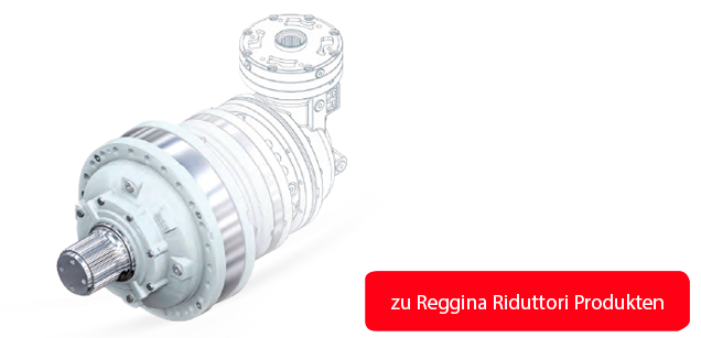 Getriebe Antriebstechnik Reggiana Riduttori, roter Button