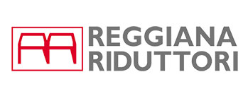 Logo von Reggiana Riduttori, rot grau